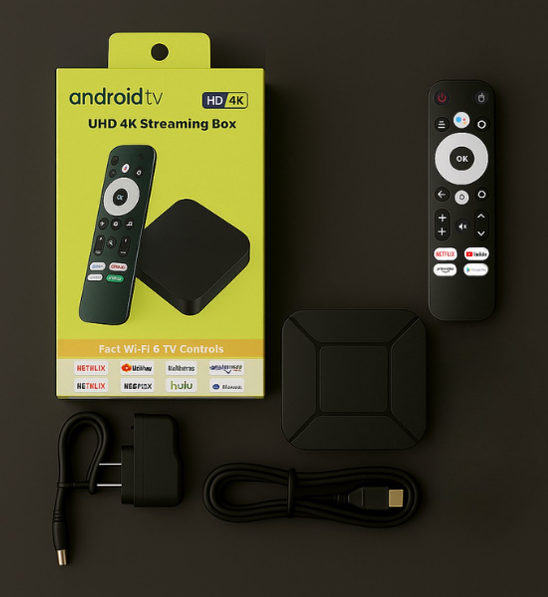 BMN® Android TV Box 4K HDR
